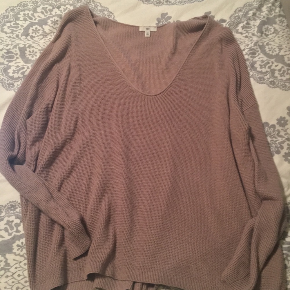 Oversized Nordstrom BP tan knitted sweater